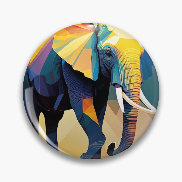 Item preview, Explore Simplistic & Minimalistic African Elephant Art designed and sold by ArtificialGenes.