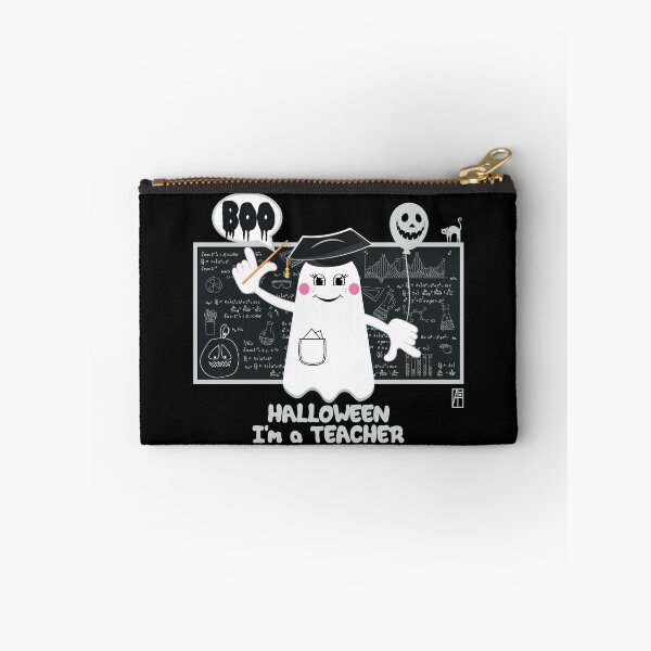 Item preview, BOO Lady Teacher dressed as a GHOST - cute Halloween designed and sold by ArtProjectShop.