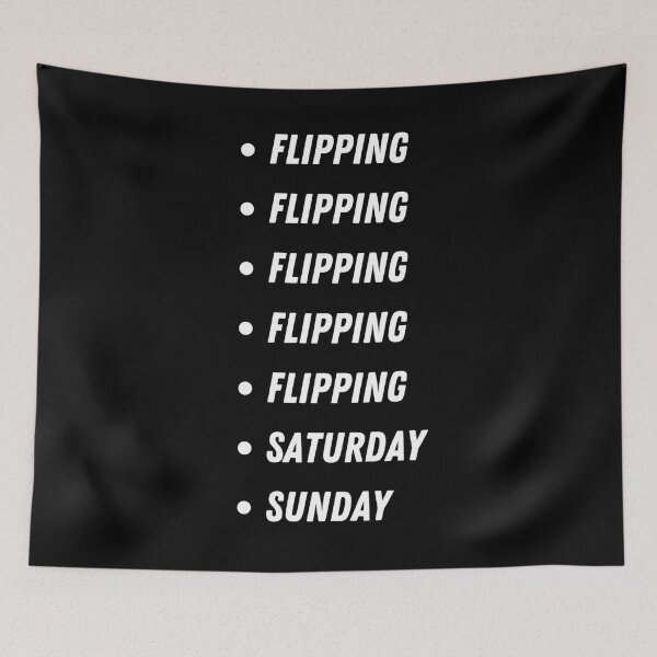 Item preview, Flipping Saturday Sunday designed and sold by FunkyMelon.