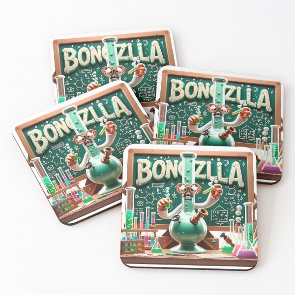 Item preview, Bongzilla's Return - Stoner Metal Artwork designed and sold by The-Library.