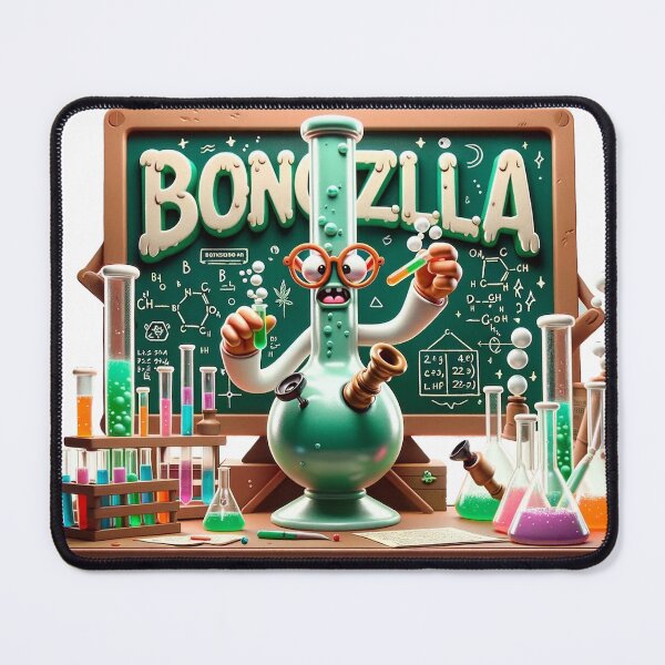 Item preview, Bongzilla's Return - Stoner Metal Artwork designed and sold by The-Library.