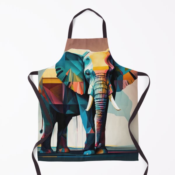 Item preview, Explore Simplistic & Minimalistic African Elephant Art designed and sold by ArtificialGenes.