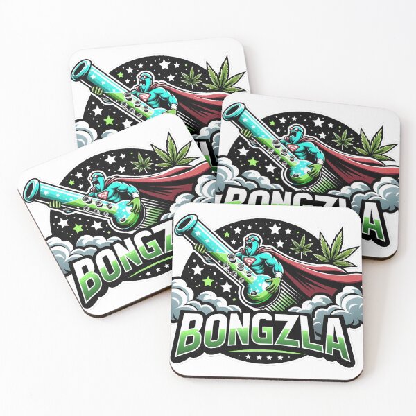 Item preview, Bongzilla's Return - Stoner Metal Artwork designed and sold by The-Library.