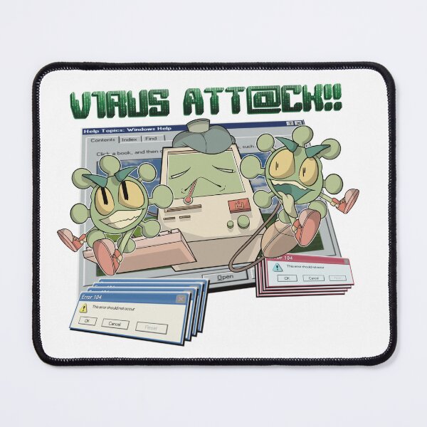 Item preview, V1rus Att@ck! designed and sold by RADICAL-TEES.