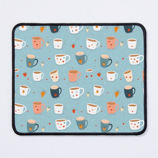 Item preview, Cute coffee mug pattern,Home Decor,Pillows & Totes Cute coffee mug pattern,Throw Blankets & Tapestries design simple designed and sold by Aopo Chaloemphon.