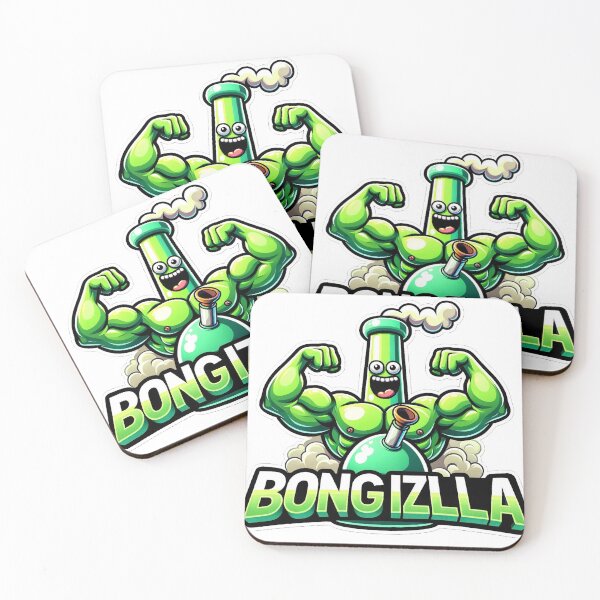 Item preview, Bongzilla's Return - Stoner Metal Artwork designed and sold by The-Library.