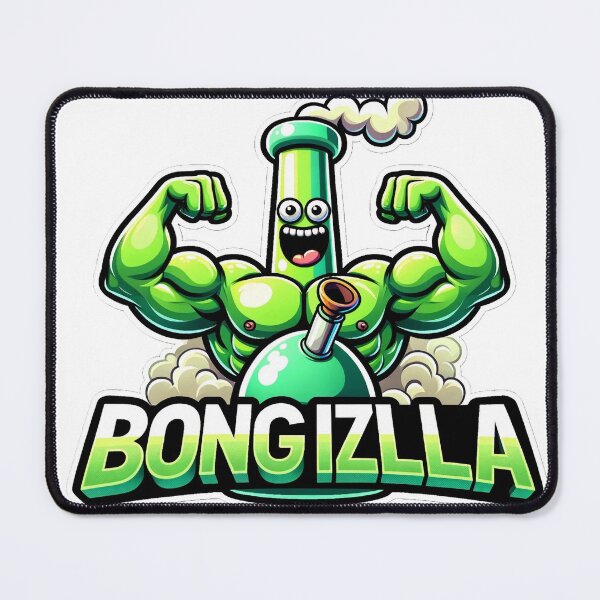 Item preview, Bongzilla's Return - Stoner Metal Artwork designed and sold by The-Library.