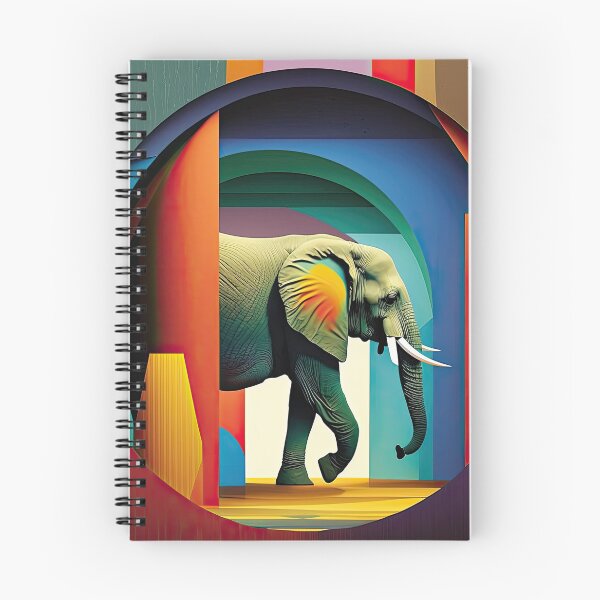 Item preview, Explore Simplistic & Minimalistic African Elephant Art designed and sold by ArtificialGenes.