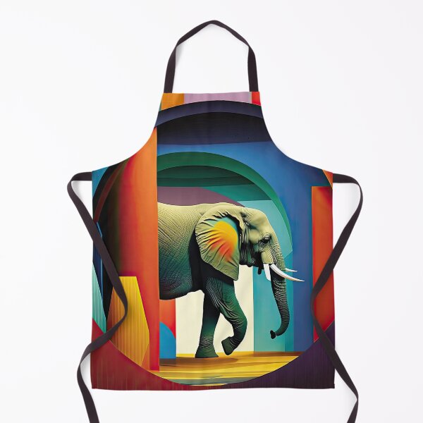 Item preview, Explore Simplistic & Minimalistic African Elephant Art designed and sold by ArtificialGenes.
