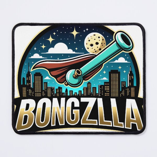 Item preview, Bongzilla's Return - Stoner Metal Artwork designed and sold by The-Library.