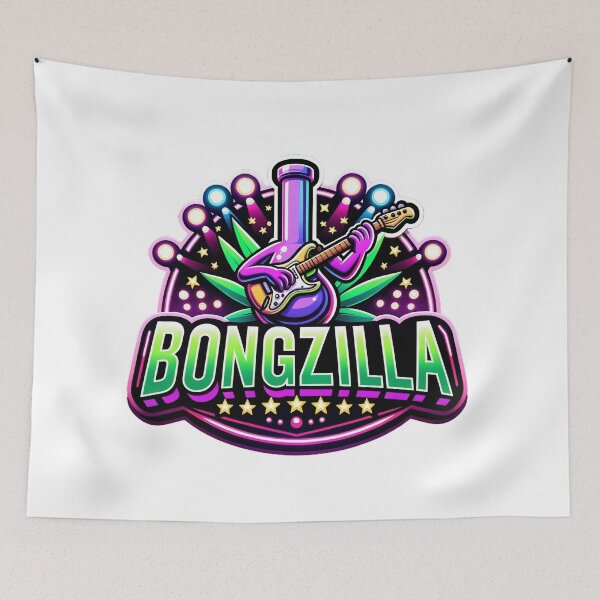 Item preview, Bongzilla's Return - Stoner Metal Artwork designed and sold by The-Library.