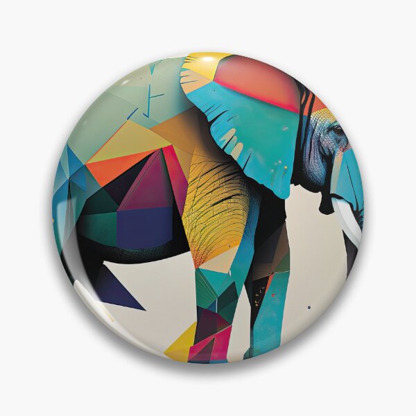 Item preview, Explore Simplistic & Minimalistic African Elephant Art designed and sold by ArtificialGenes.