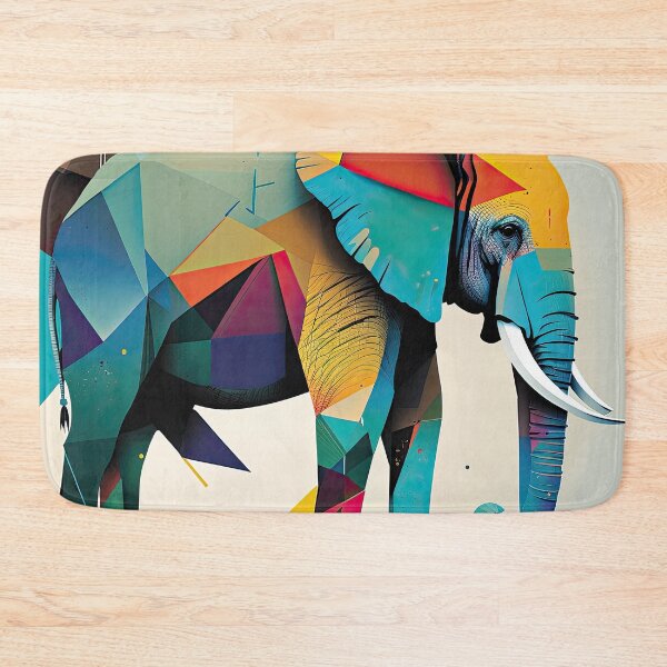 Item preview, Explore Simplistic & Minimalistic African Elephant Art designed and sold by ArtificialGenes.