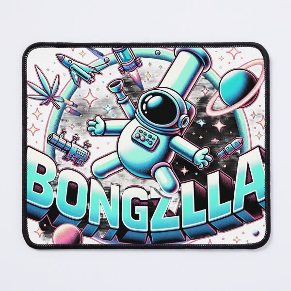 Item preview, Bongzilla's Return - Stoner Metal Artwork designed and sold by The-Library.