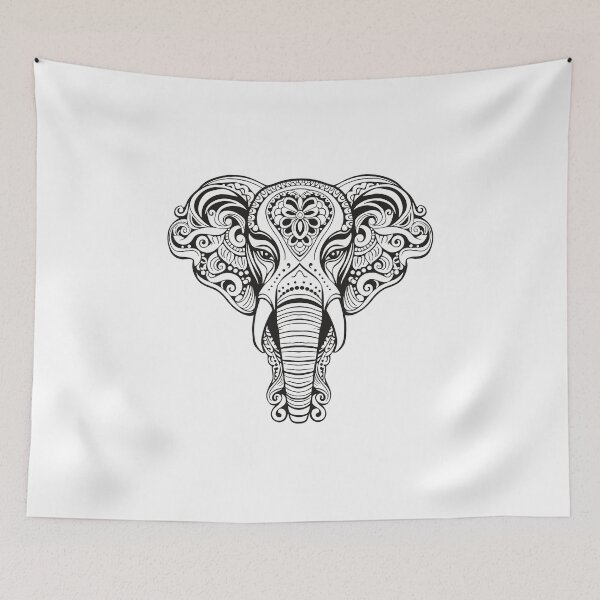 Item preview, Ornate Elephanta designed and sold by VorugDesign.