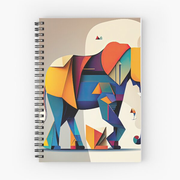 Item preview, Explore Simplistic & Minimalistic African Elephant Art designed and sold by ArtificialGenes.
