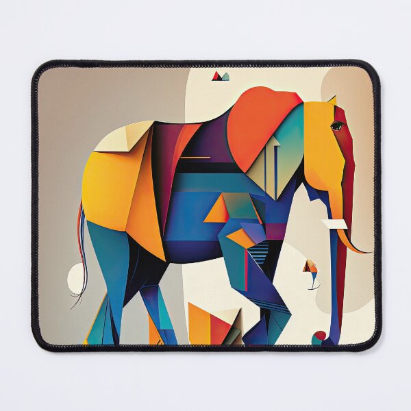 Item preview, Explore Simplistic & Minimalistic African Elephant Art designed and sold by ArtificialGenes.