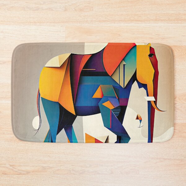 Item preview, Explore Simplistic & Minimalistic African Elephant Art designed and sold by ArtificialGenes.
