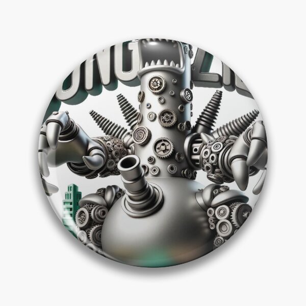 Item preview, Bongzilla's Return - Stoner Metal Artwork designed and sold by The-Library.