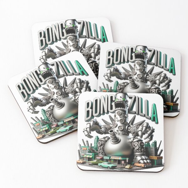 Item preview, Bongzilla's Return - Stoner Metal Artwork designed and sold by The-Library.