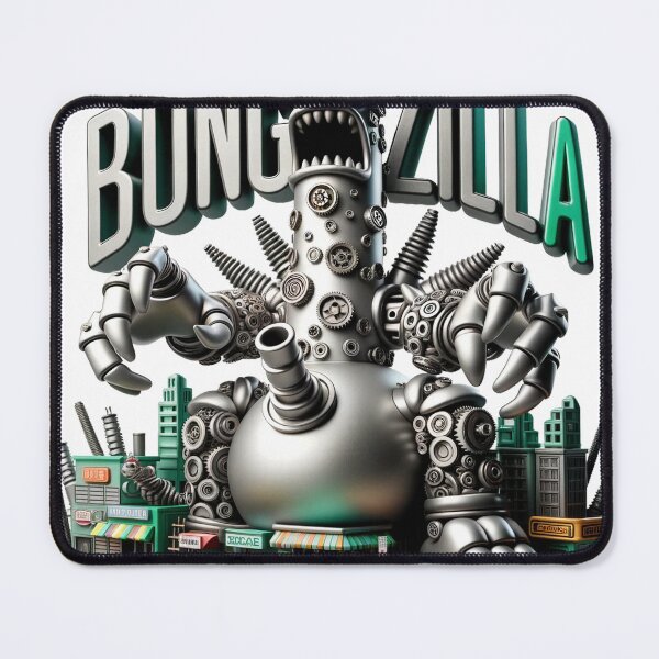 Item preview, Bongzilla's Return - Stoner Metal Artwork designed and sold by The-Library.