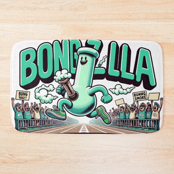 Item preview, Bongzilla's Return - Stoner Metal Artwork designed and sold by The-Library.