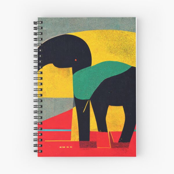Item preview, Explore Simplistic & Minimalistic African Elephant Art designed and sold by ArtificialGenes.