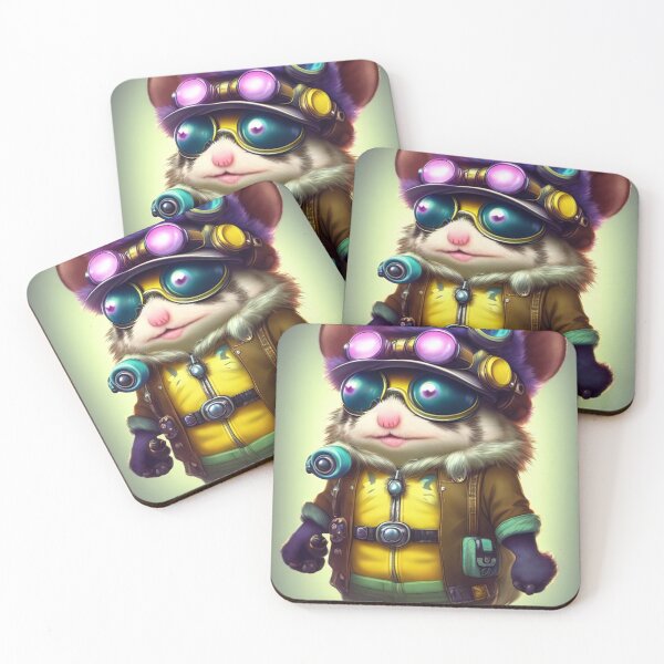 Item preview, Dum Dum cute steampunk cartoon anime kids children child designed and sold by Cyber Kids.