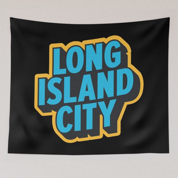 Item preview, Long Island City Queens Logo - 3D Style designed and sold by Boogosh.