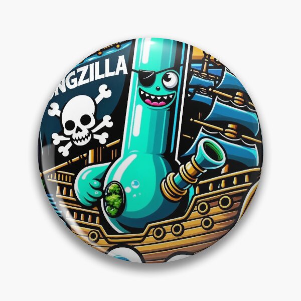 Item preview, Bongzilla's Return - Stoner Metal Artwork designed and sold by The-Library.