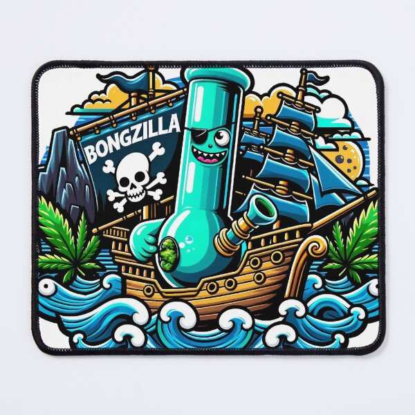 Item preview, Bongzilla's Return - Stoner Metal Artwork designed and sold by The-Library.