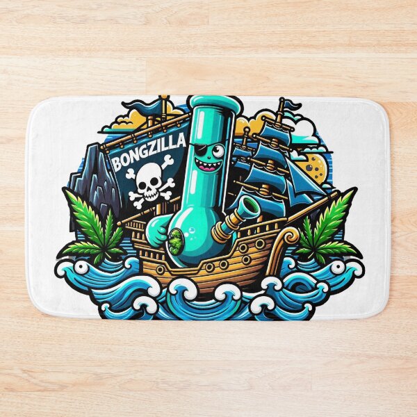 Item preview, Bongzilla's Return - Stoner Metal Artwork designed and sold by The-Library.