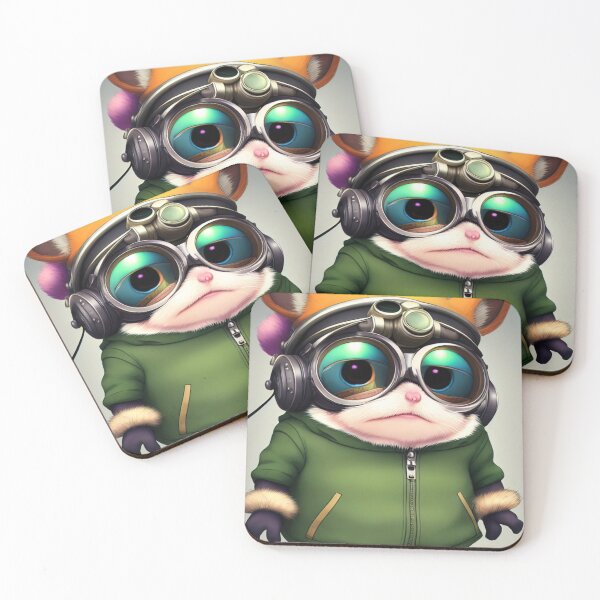 Item preview, Dum Dum cute steampunk cartoon anime kids children child designed and sold by Cyber Kids.