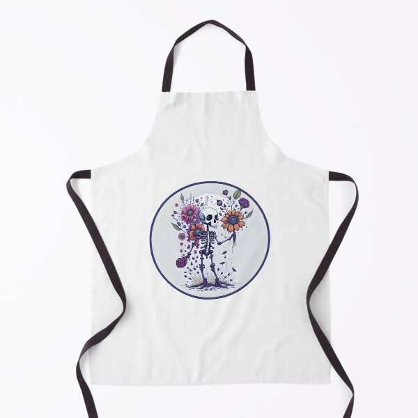 Item preview, White Skeleten and Flowers designed and sold by ReyyShop.