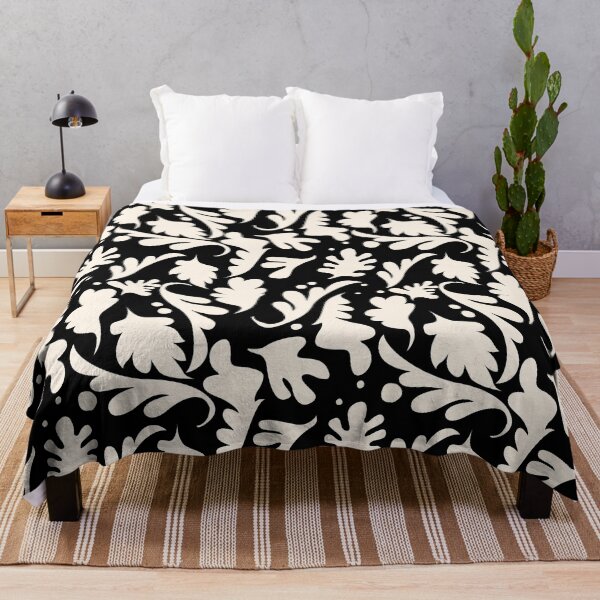 Item preview, black and white henri matisse style pattern designed and sold by cemreyigitsahin.
