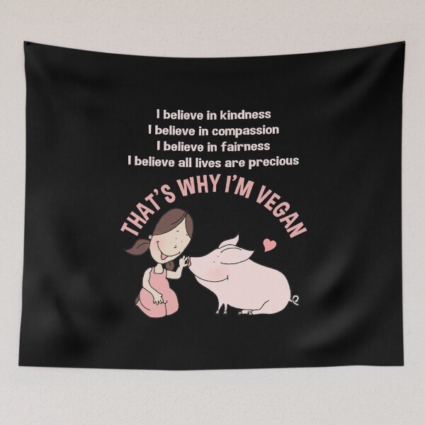 Item preview, THAT'S WHY I'M VEGAN designed and sold by wiboandbear.