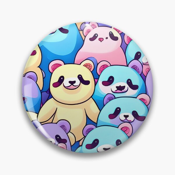 Item preview, The most adorable pastel kawaii sloth teddies pattern ever  designed and sold by 29Bumblebee.