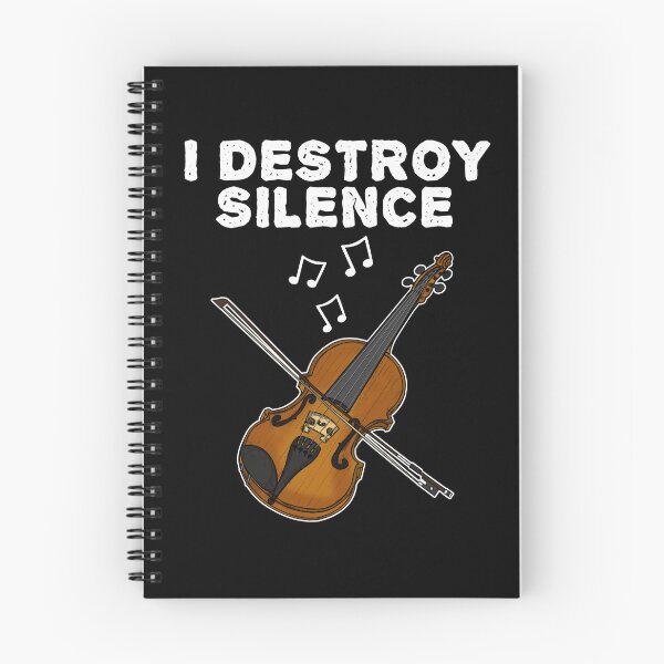 Item preview, Violin, I Destroy Silence, Violinist String Musician Funny designed and sold by doodlerob.