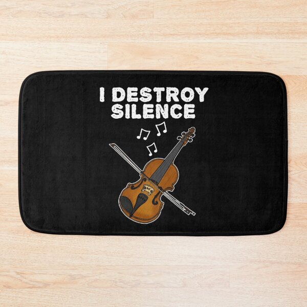 Item preview, Violin, I Destroy Silence, Violinist String Musician Funny designed and sold by doodlerob.