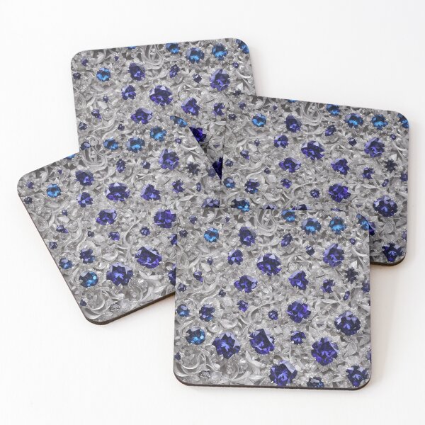 Artikelvorschau, Blauer Diamant und Platin entworfen und verkauft von PatDoArt.
