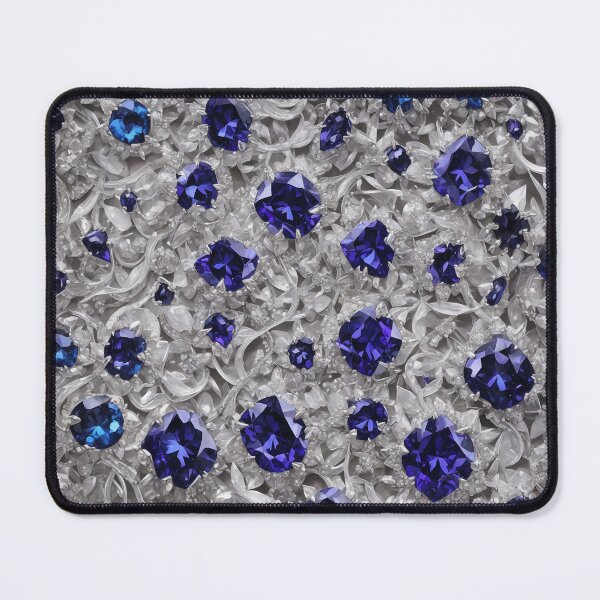 Item preview, Blue diamond and platinum designed and sold by PatDoArt.