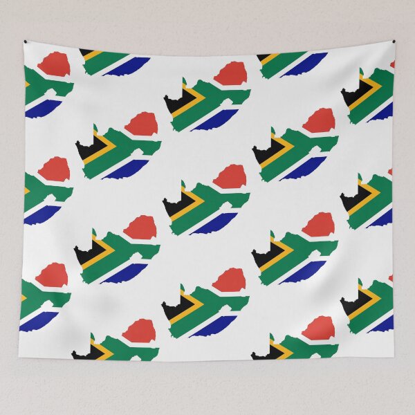 Item preview, South Africa Map Flag designed and sold by sourceoflife.