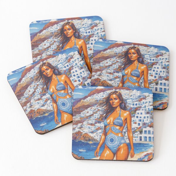 Item preview, Santorini girl designed and sold by Pepooteric.