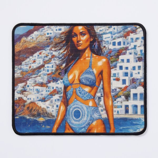Item preview, Santorini girl designed and sold by Pepooteric.
