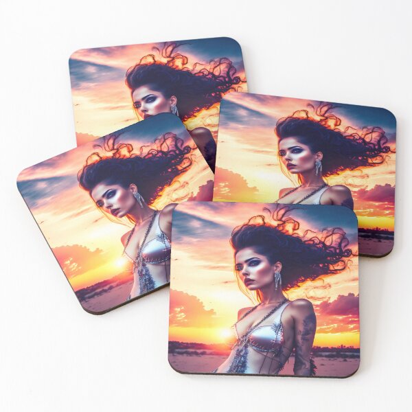 Item preview, Beautiful woman with an amazing sky  designed and sold by M-Y-A-R-T-.