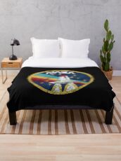 Nasa Vintage Colors V01 Throw Blanket