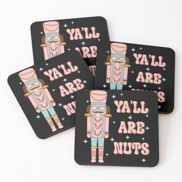 Item preview, YA'LL ARE NUTS - CHRISTMAS  designed and sold by BorczVisuals.