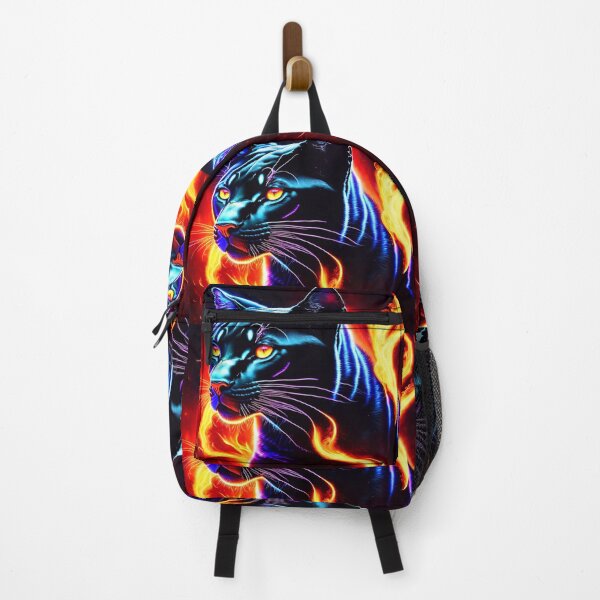 Item preview, Black panther jumping out of flames designed and sold by M-Y-A-R-T-.