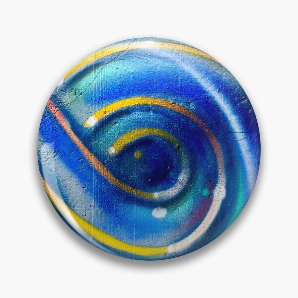 Item preview, Graffiti art lover lines abstract blue art wall  designed and sold by Tropical Blood.