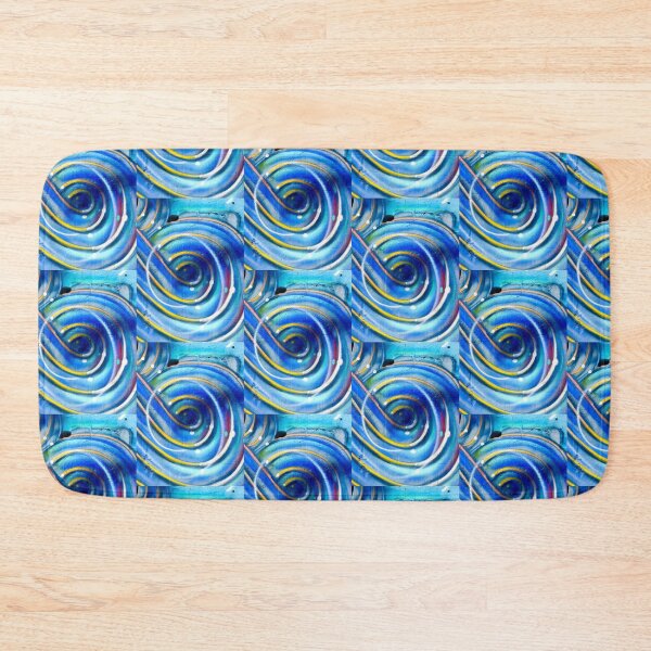 Item preview, Graffiti art lover lines abstract blue art wall  designed and sold by Tropical Blood.